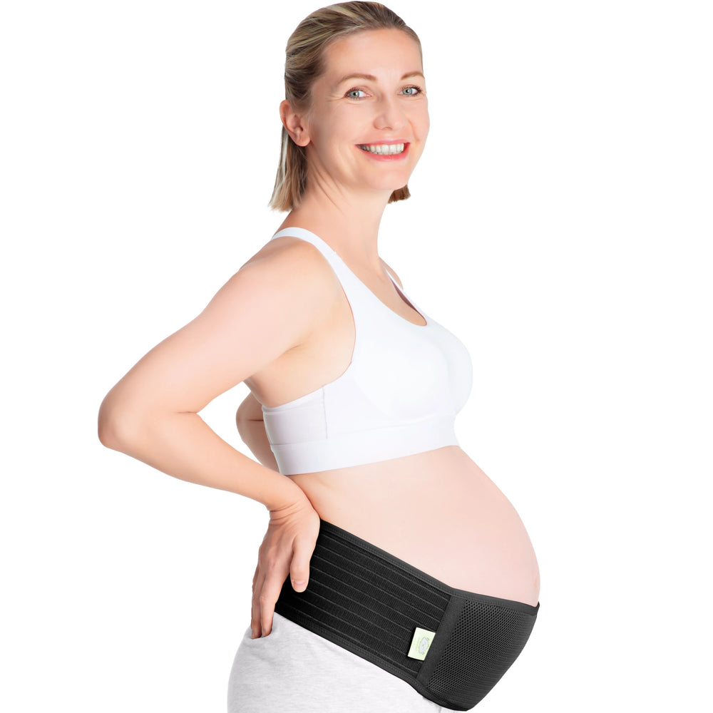 KeaBabies Maternity Support Belt (Midnight Black, One Size)